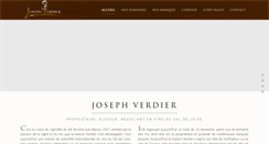 Desktop Screenshot of joseph-verdier.fr