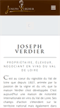 Mobile Screenshot of joseph-verdier.fr
