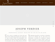 Tablet Screenshot of joseph-verdier.fr